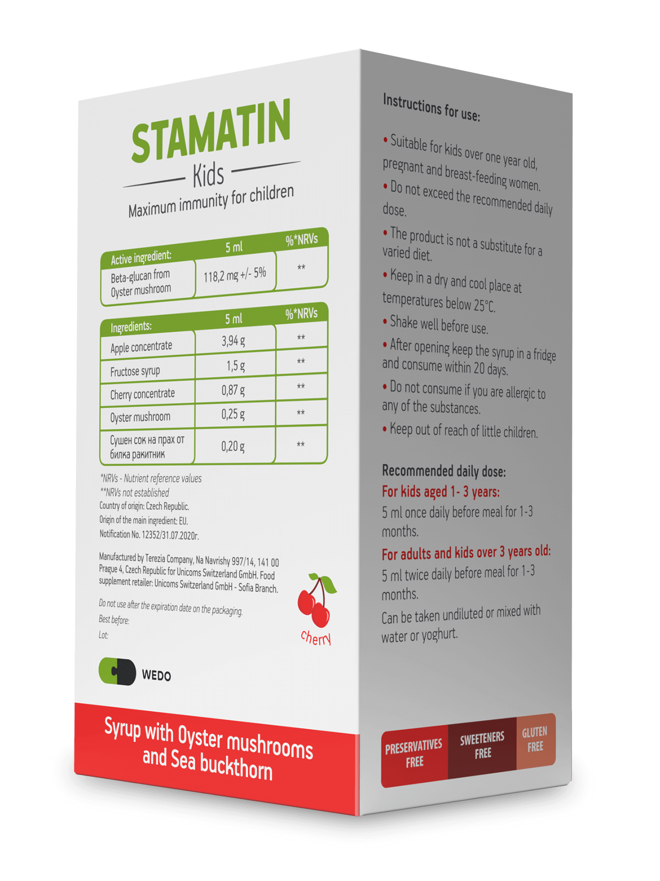 Stamatin Kids Cherry - Image 3